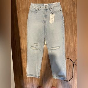 Zara mom jeans - high rise ankle length